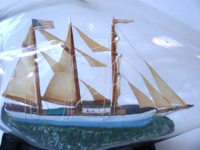 An American ship in a bottle circa 1940-1950 — image 2